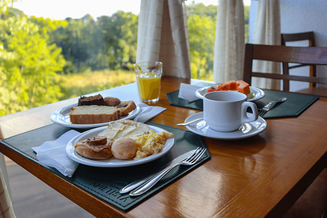 Café da manhã Hotel Ametista